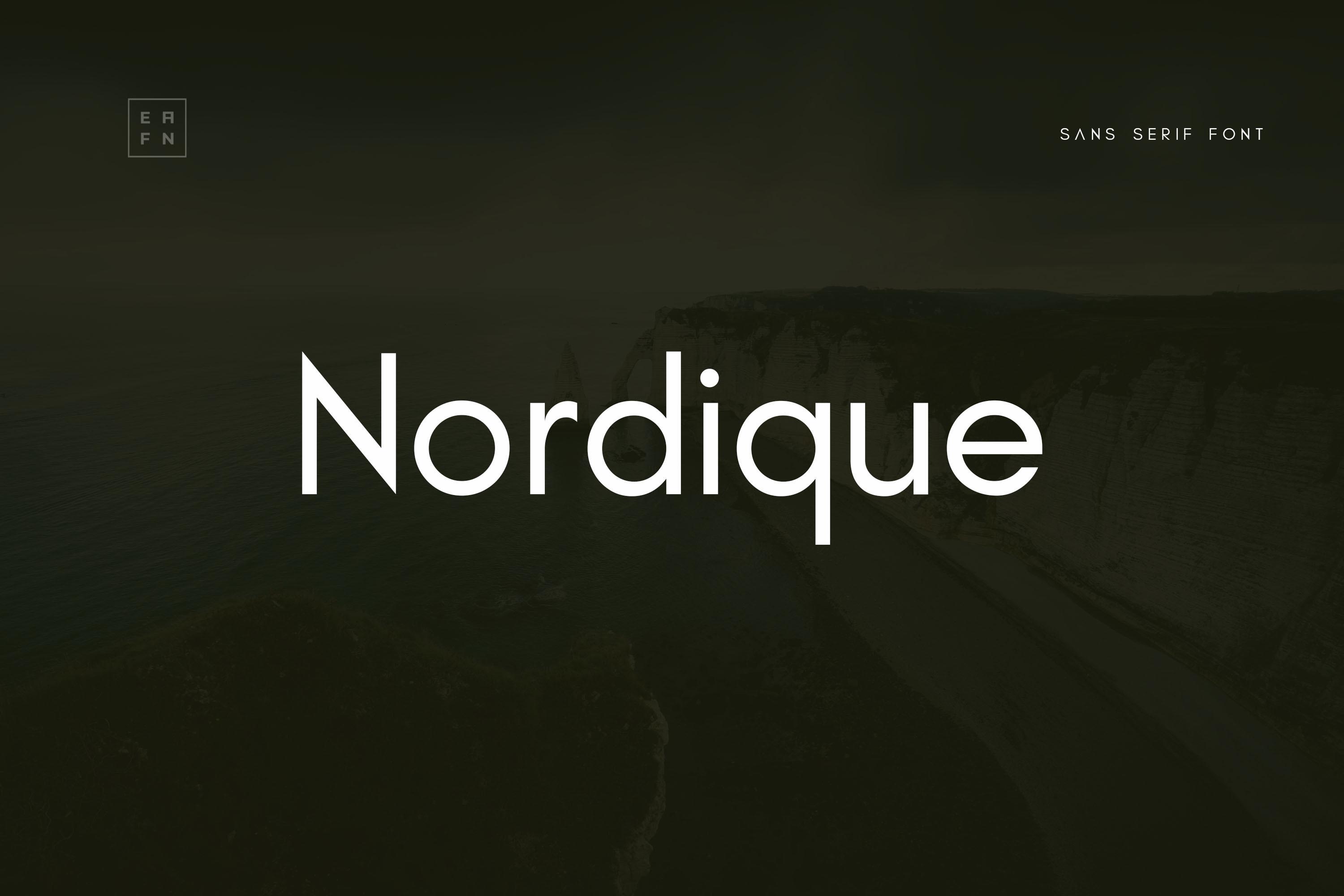 Nordique Font