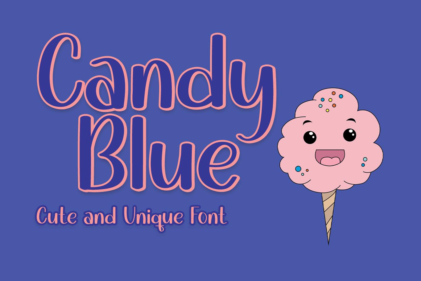 Candy Blue Font