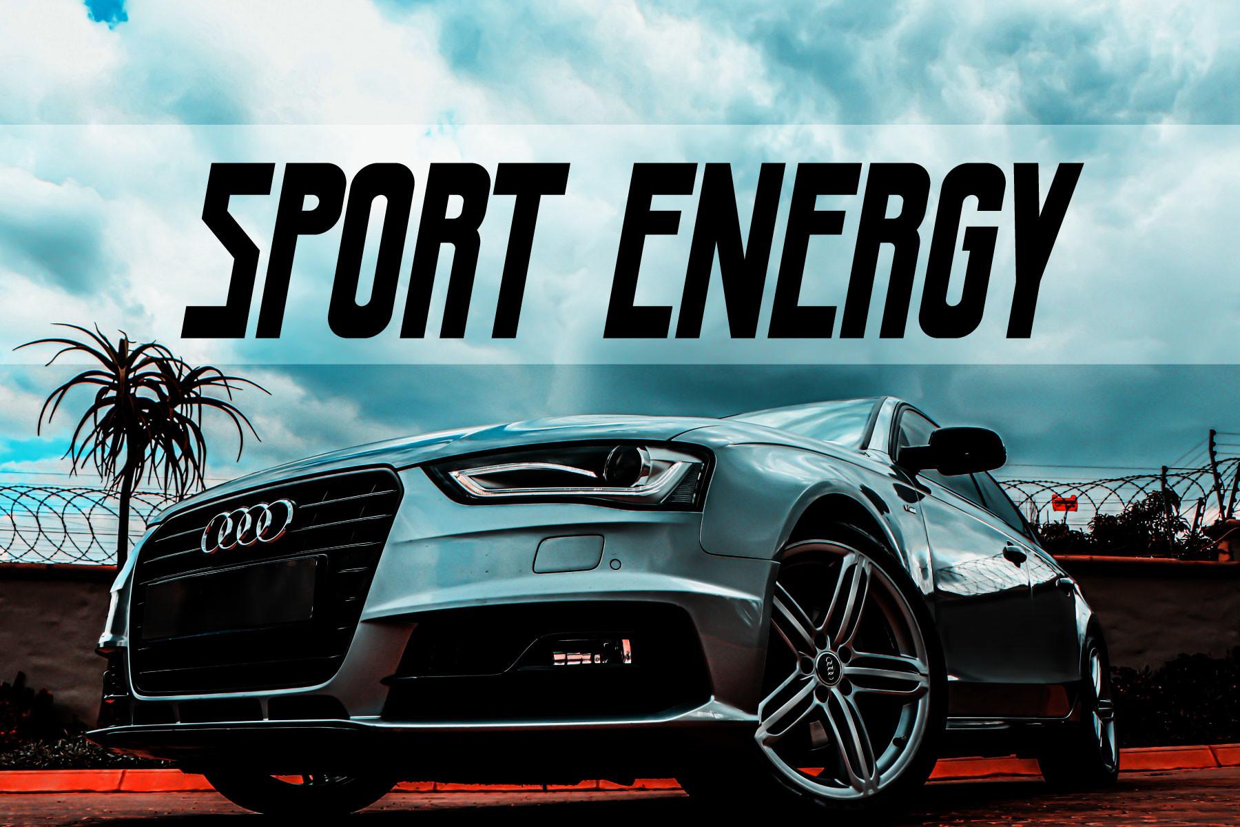 Sport Energy Font