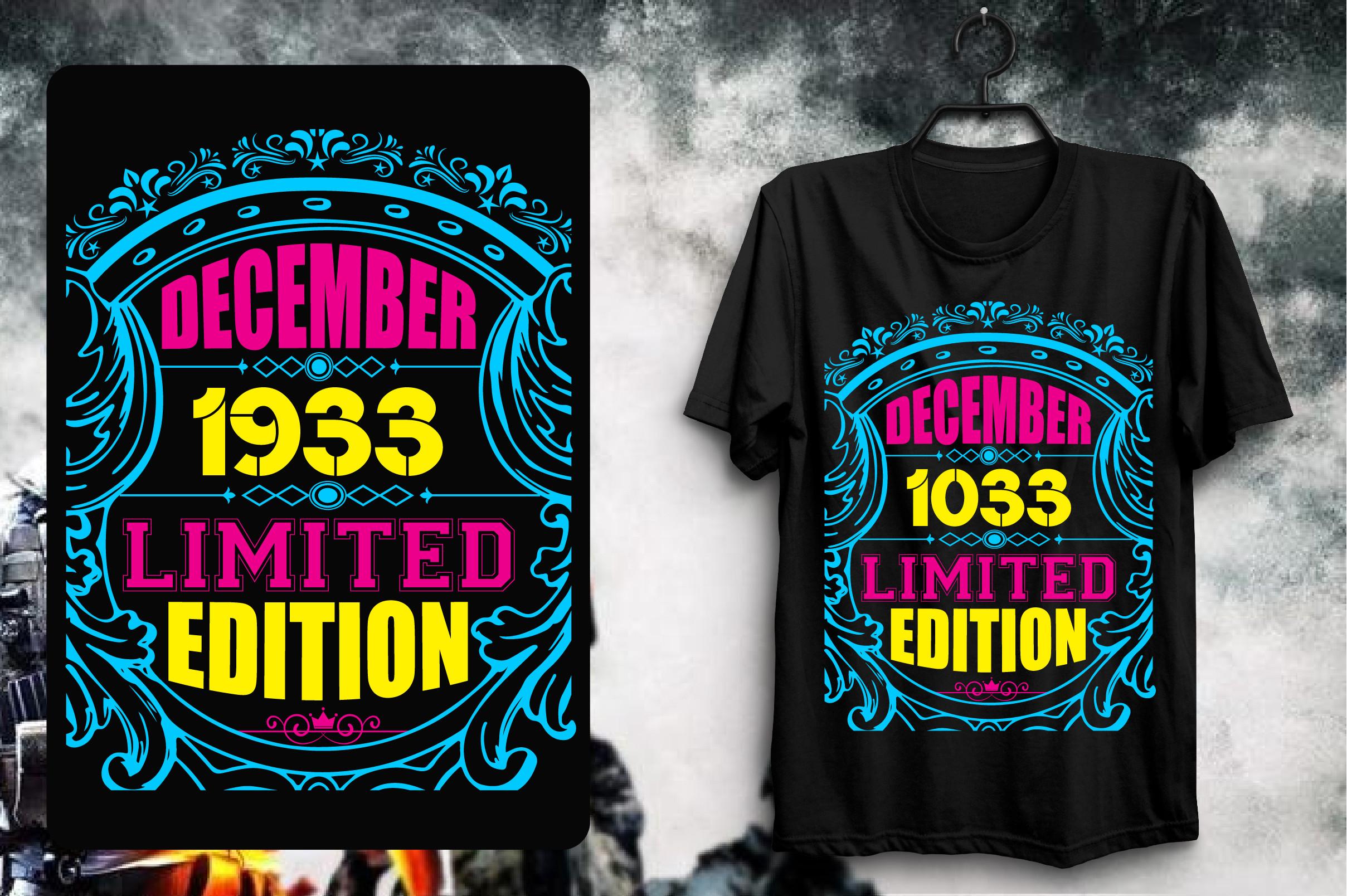 December 1933 Limited Edition