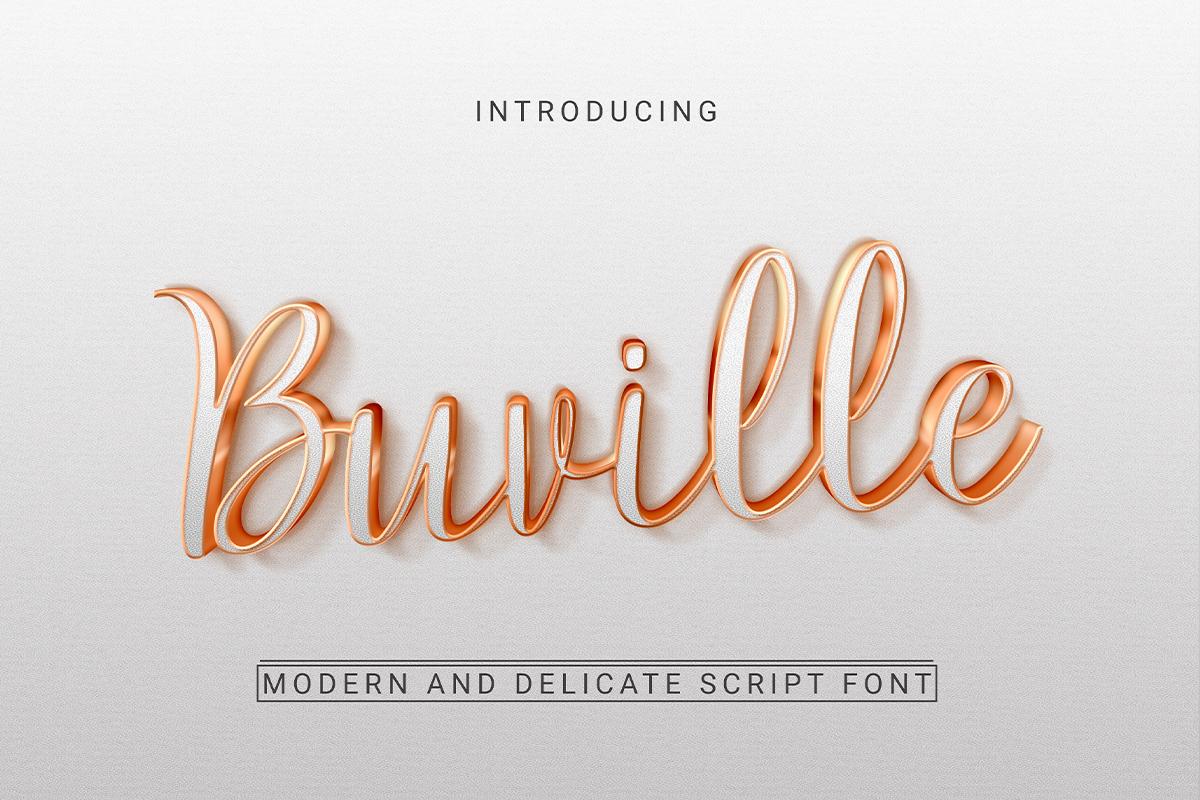 Buville Font