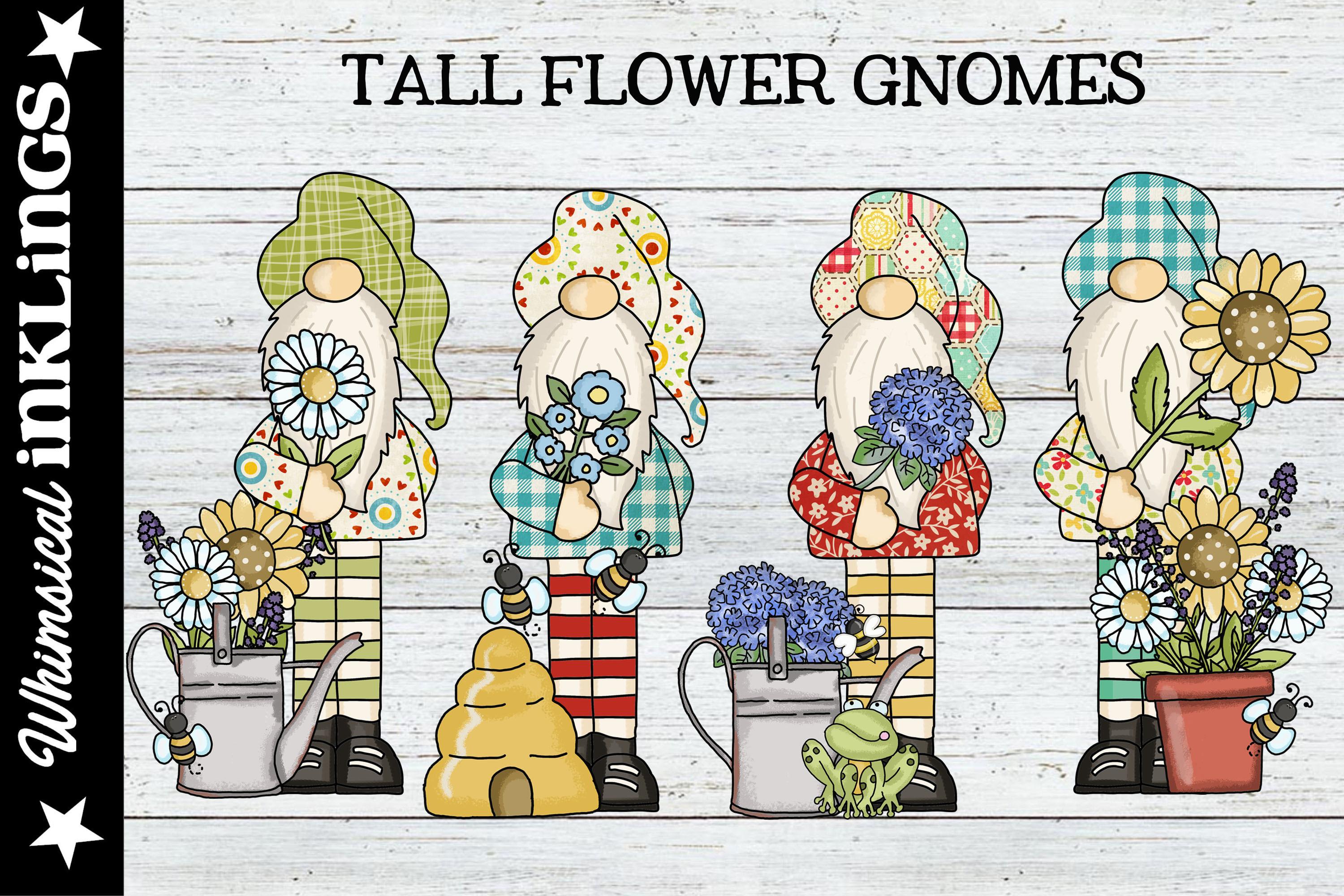 Tall Flower Gnome