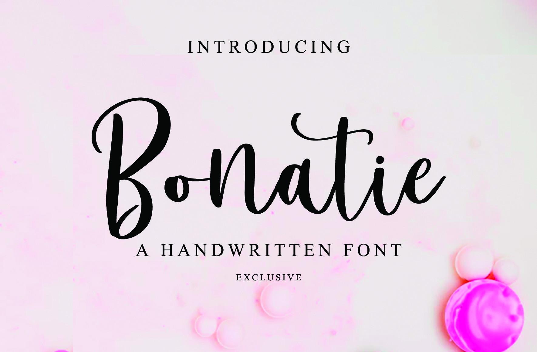 Bonatie Font