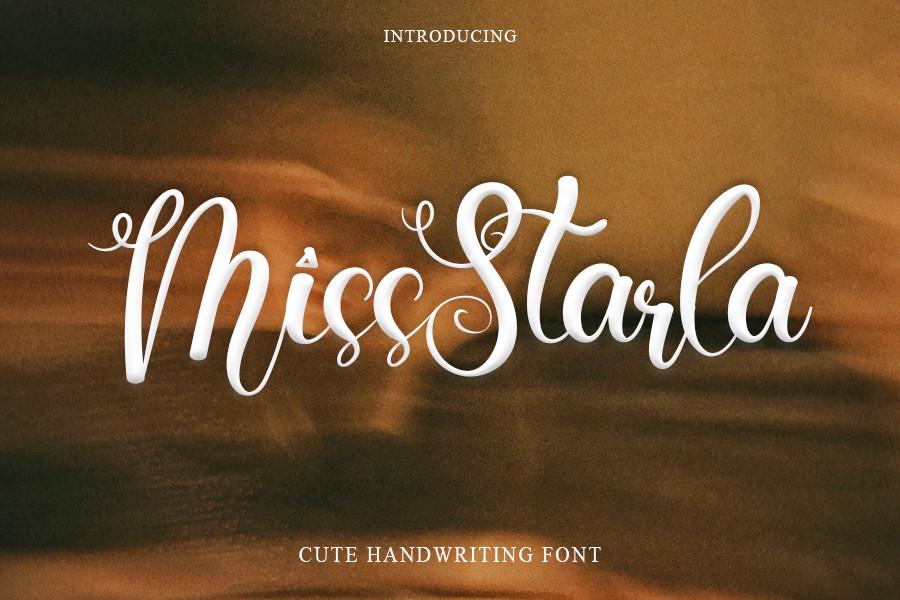 Miss Starla Font