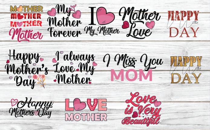 Mother Day Bundle Design SVG