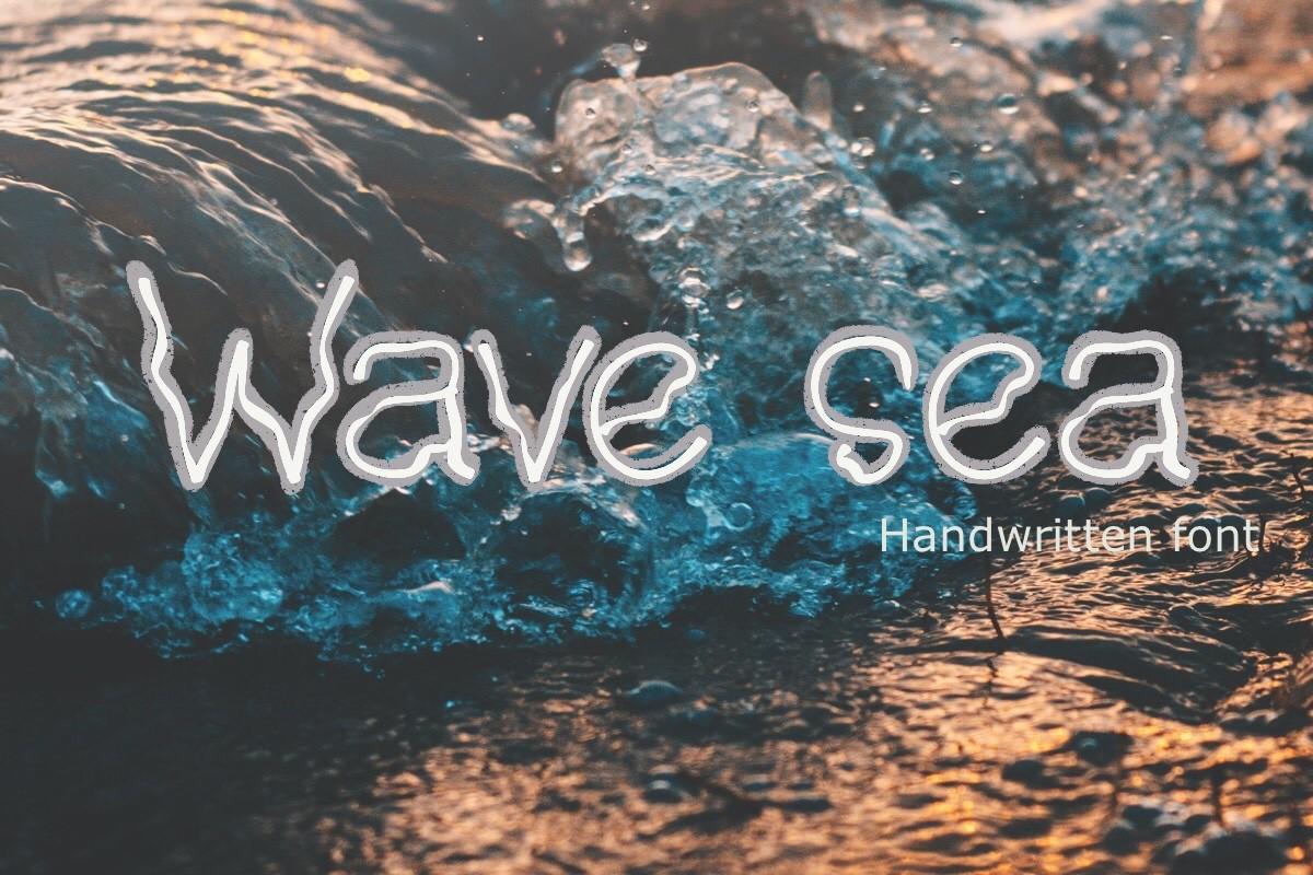 Wave Sea Font