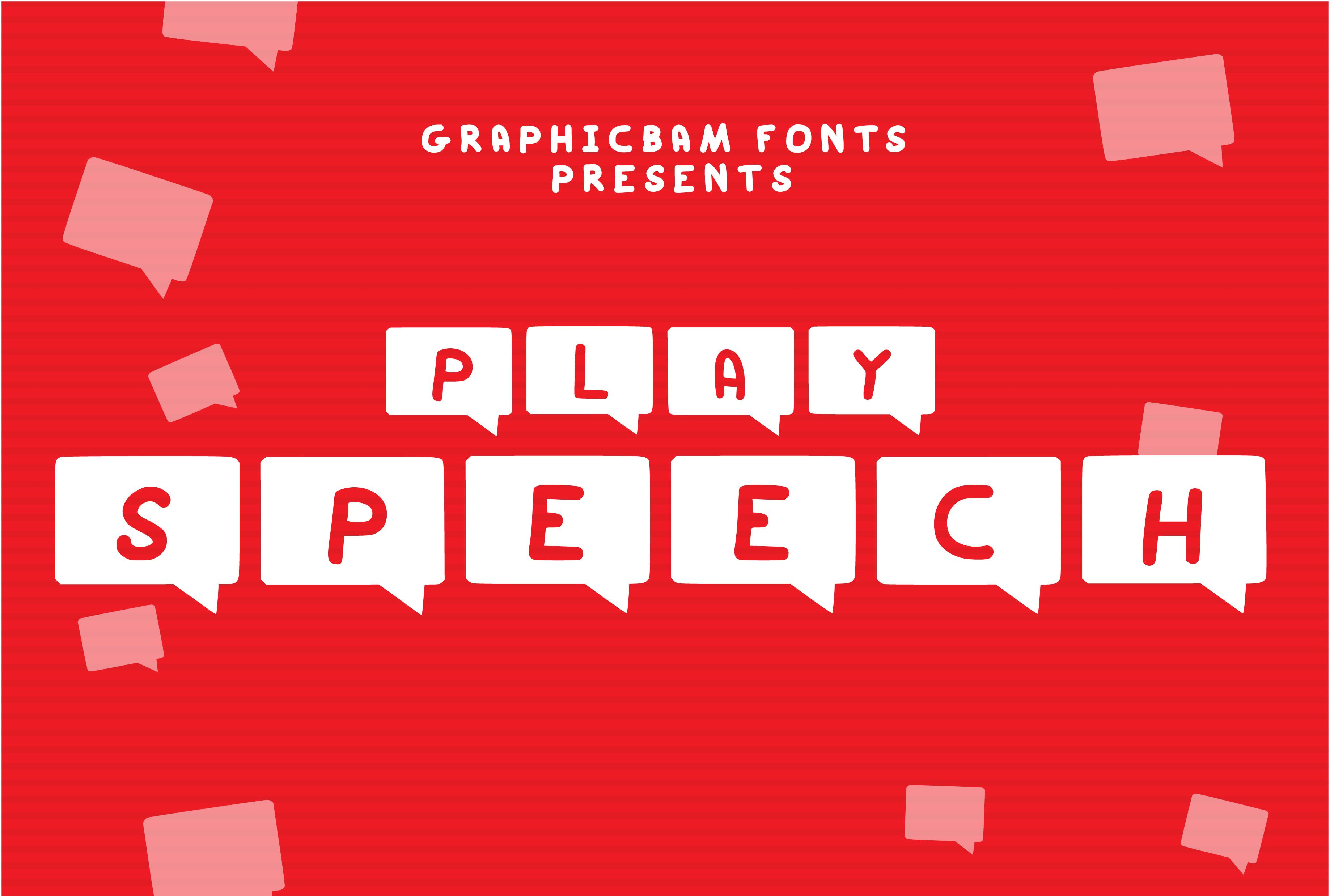 Play Speech Font