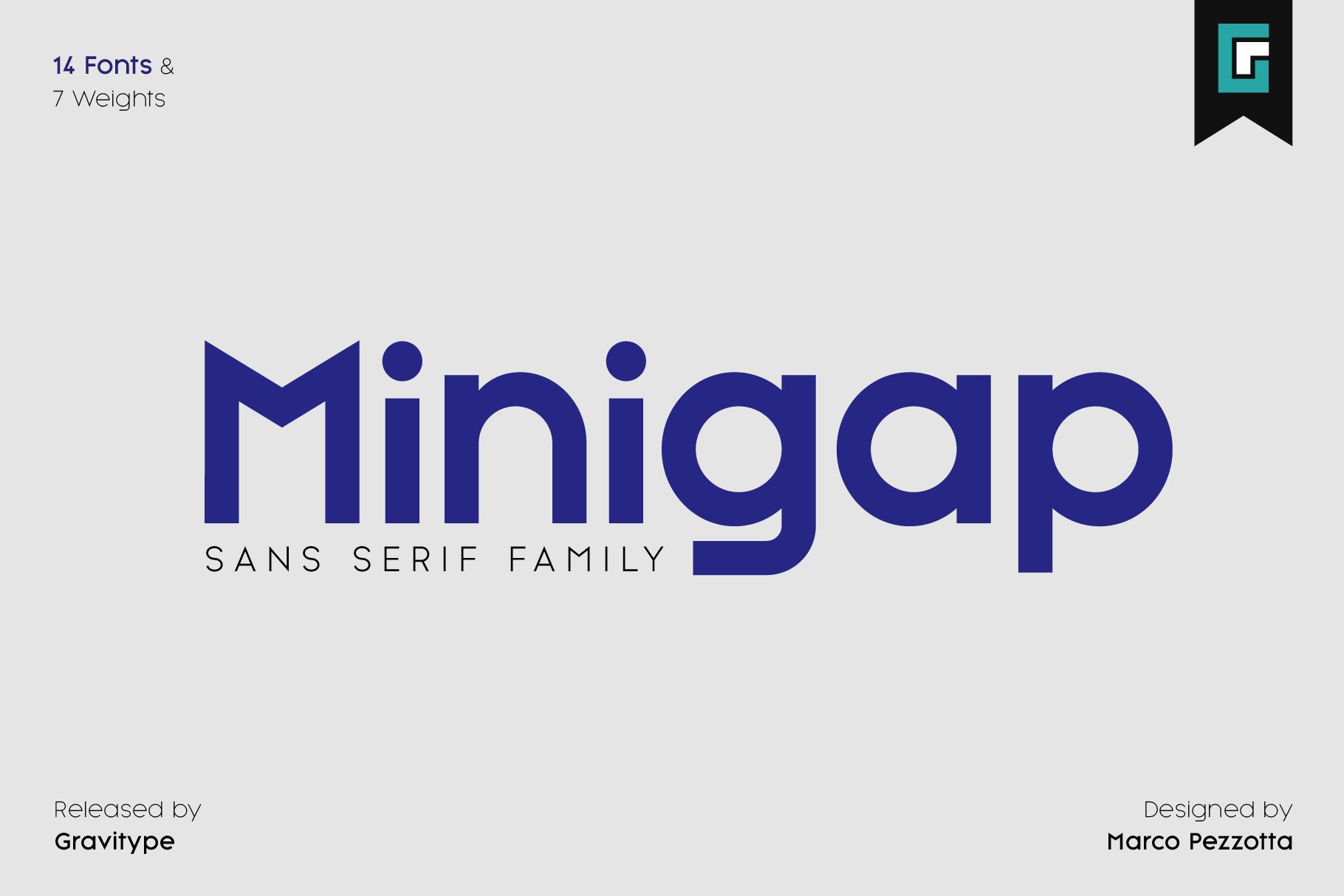 Minigap Font