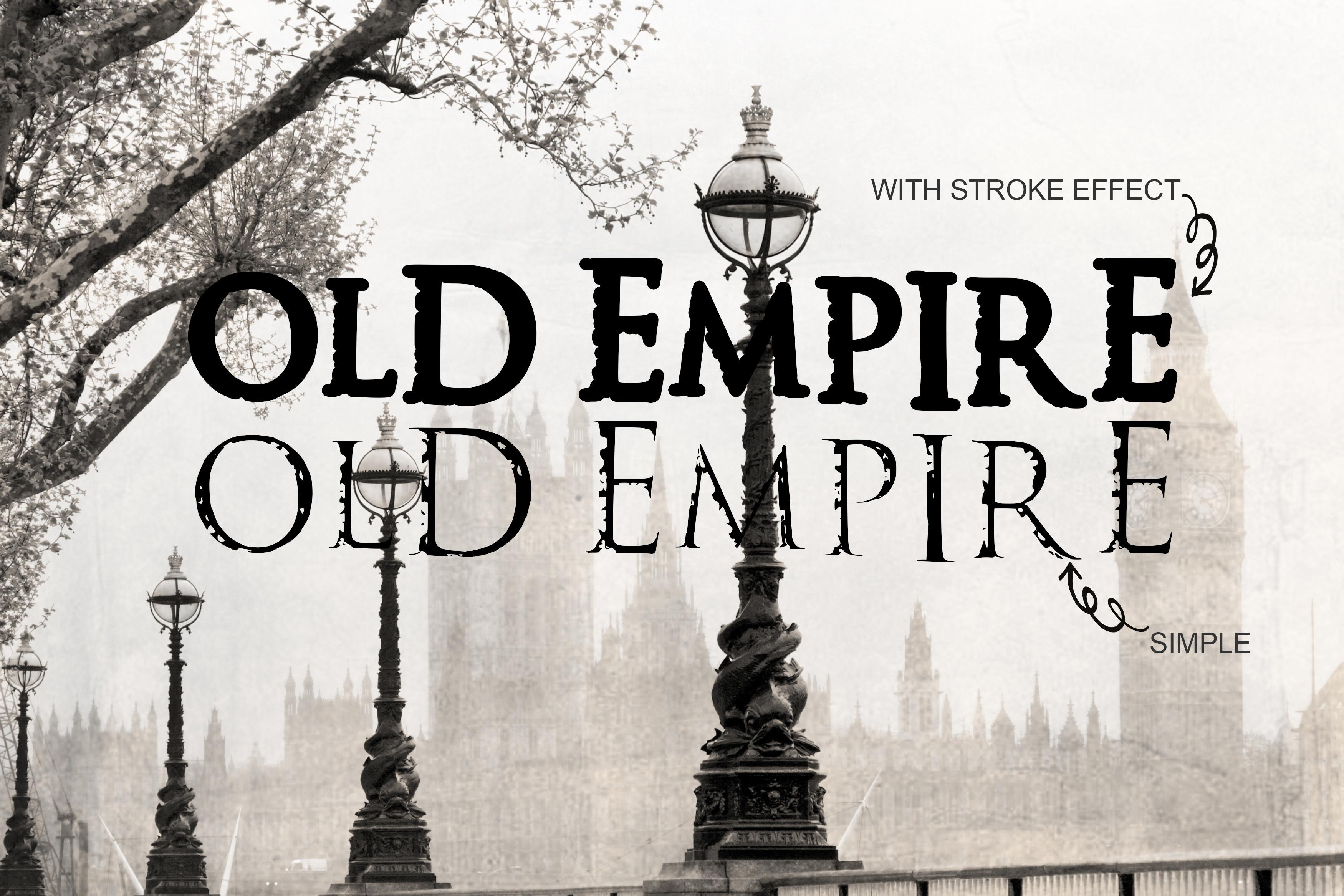 Old Empire Font