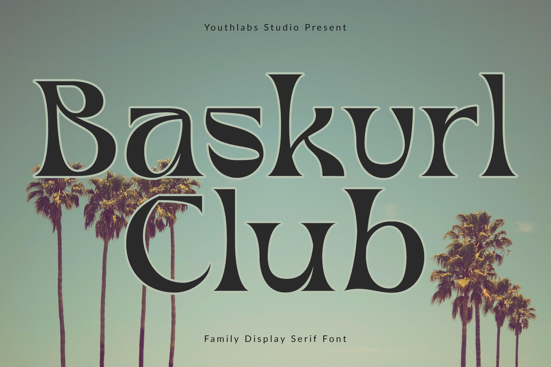 Baskvrl Club Font