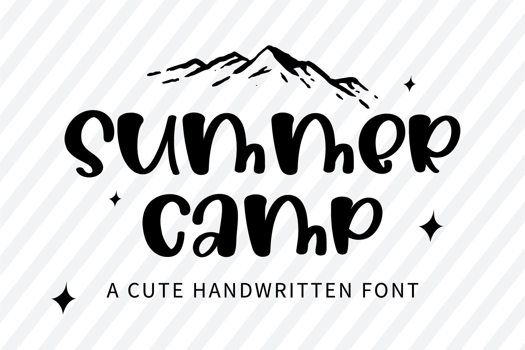 Summer Camp Font