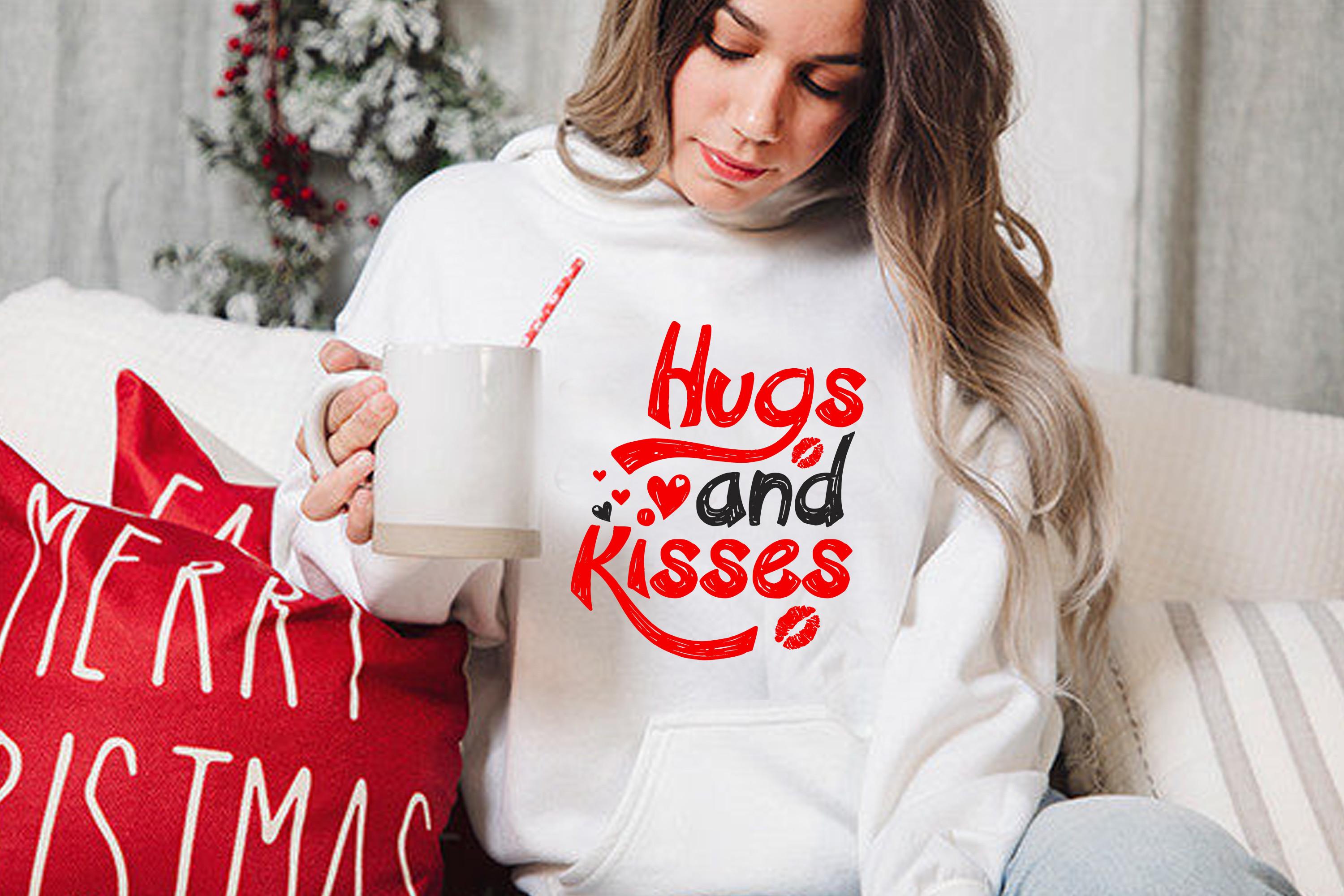 Hugs and Kisses SVG Valentines Day