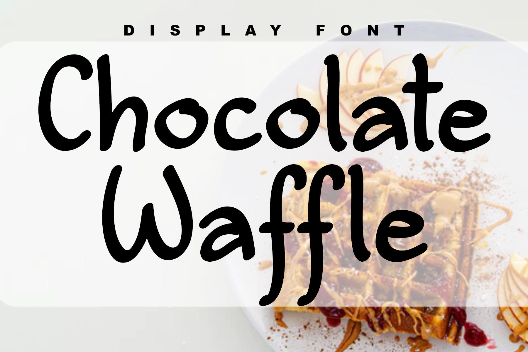 Chocolate Waffle Font