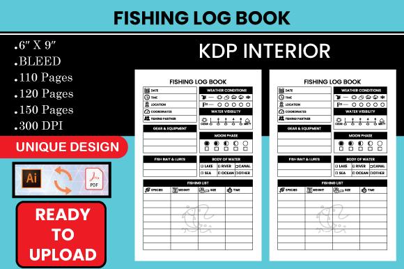 Fishing Log Book - KDP Interior