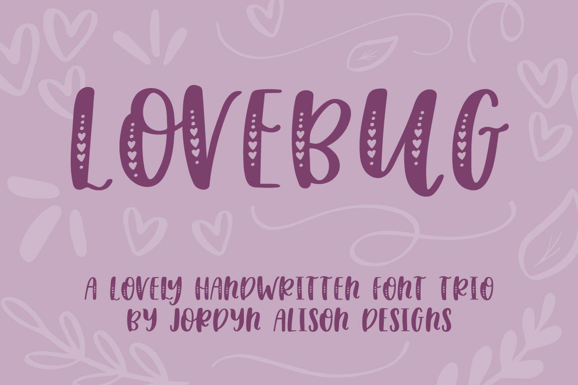 Lovebug Font