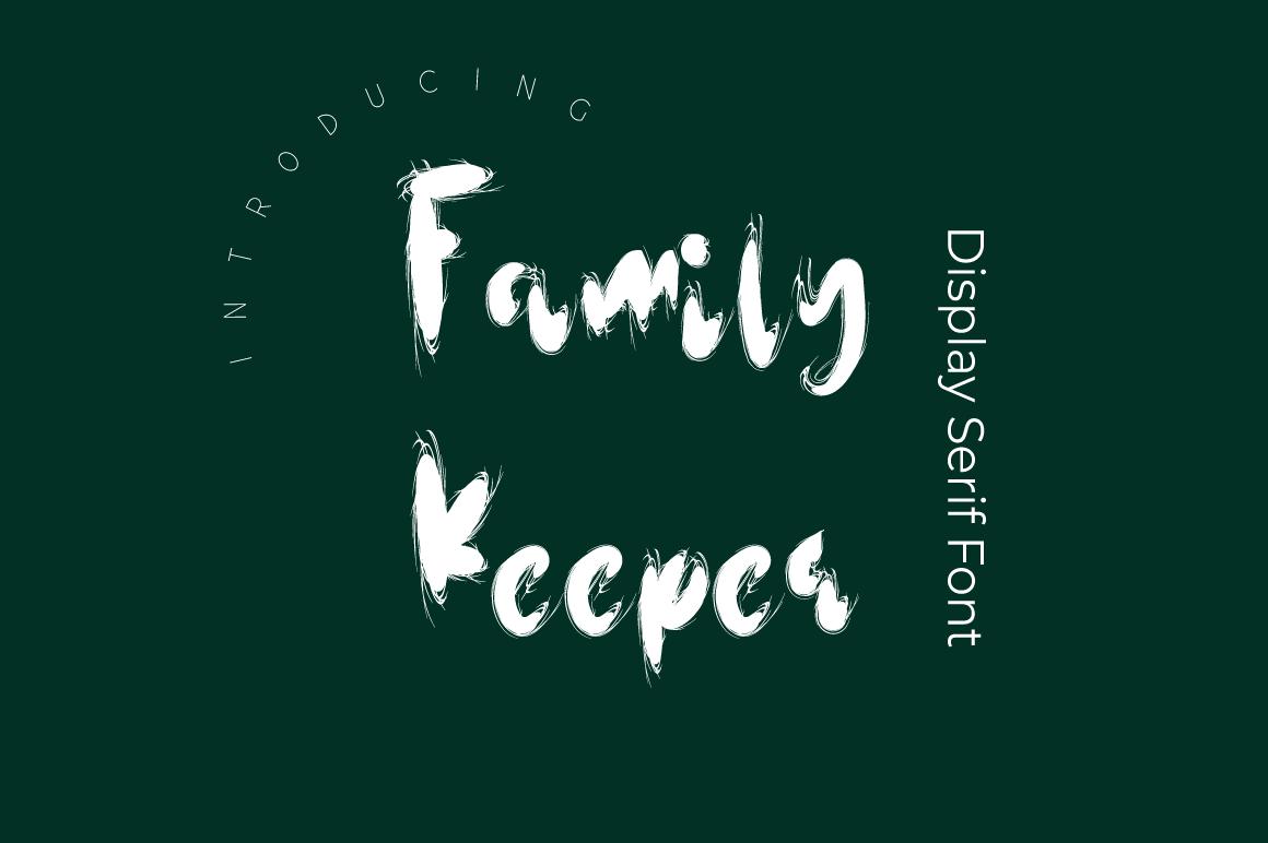 Family Keeper Font