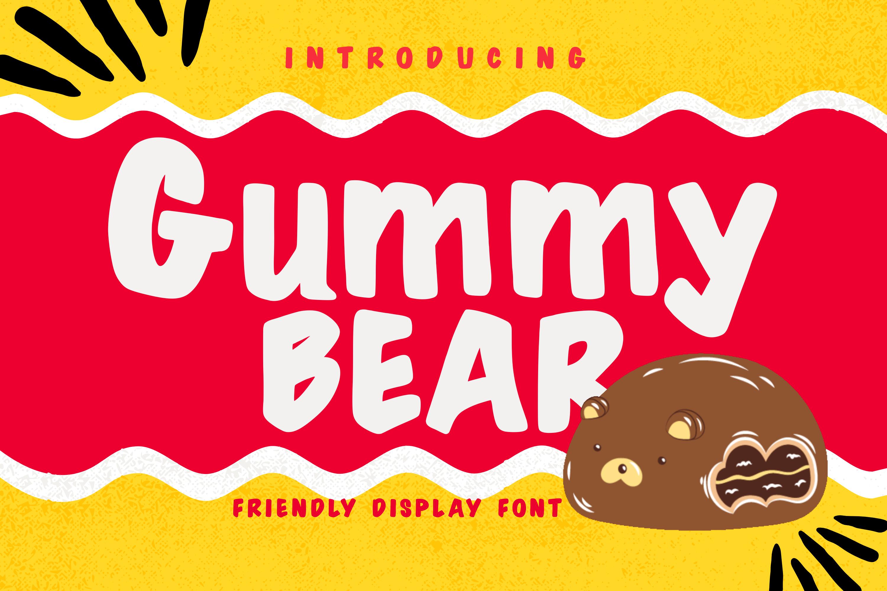 Gummy Bear Font