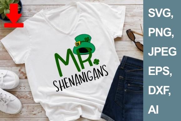 Mister Shenanigans St Patrick's Day SVG
