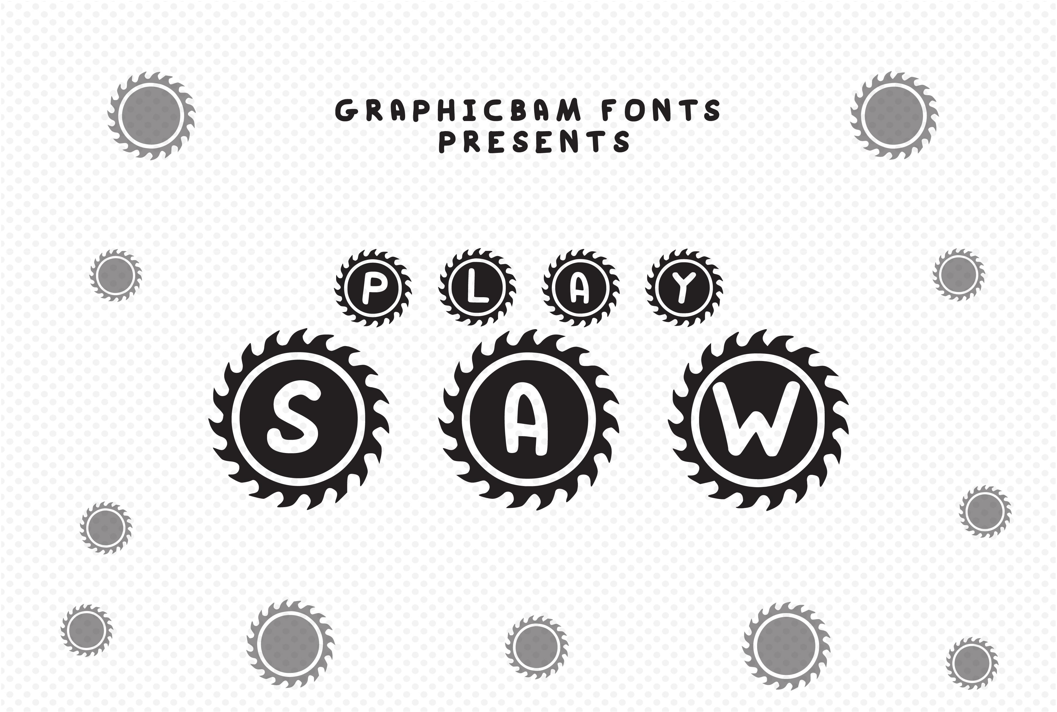 Play Saw Font