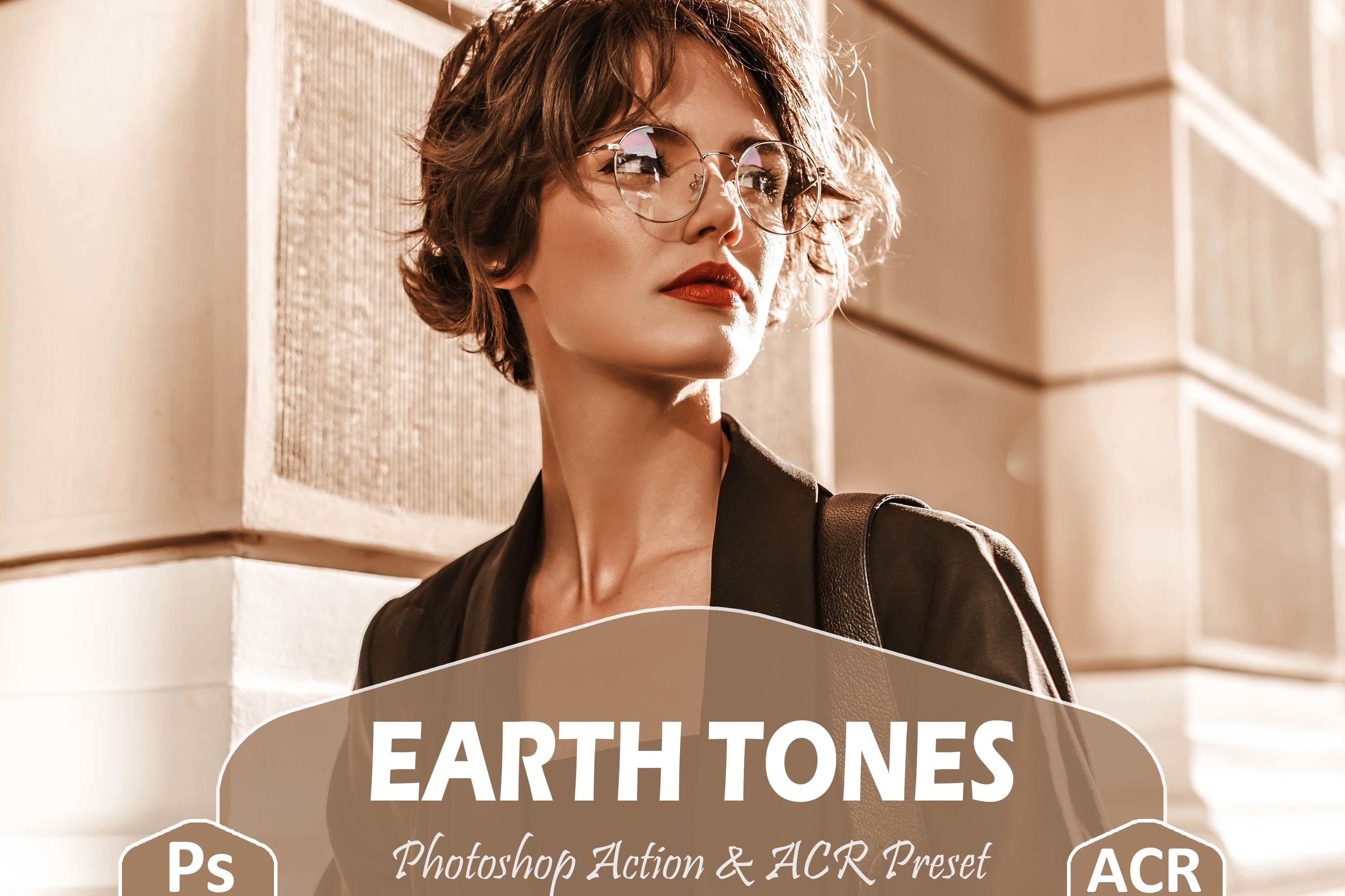 10 Earth Tones Photoshop Actions