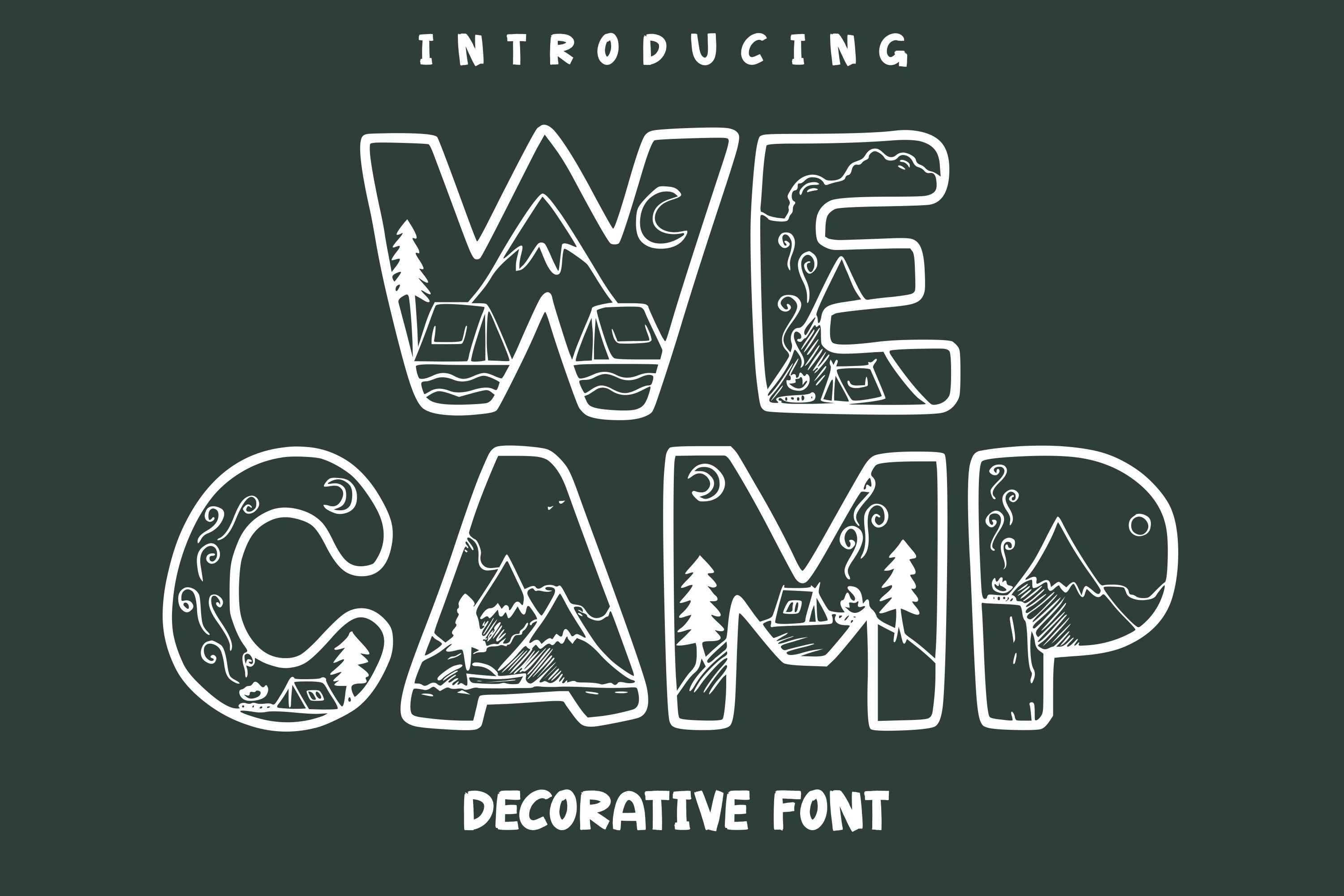 We Camp Font