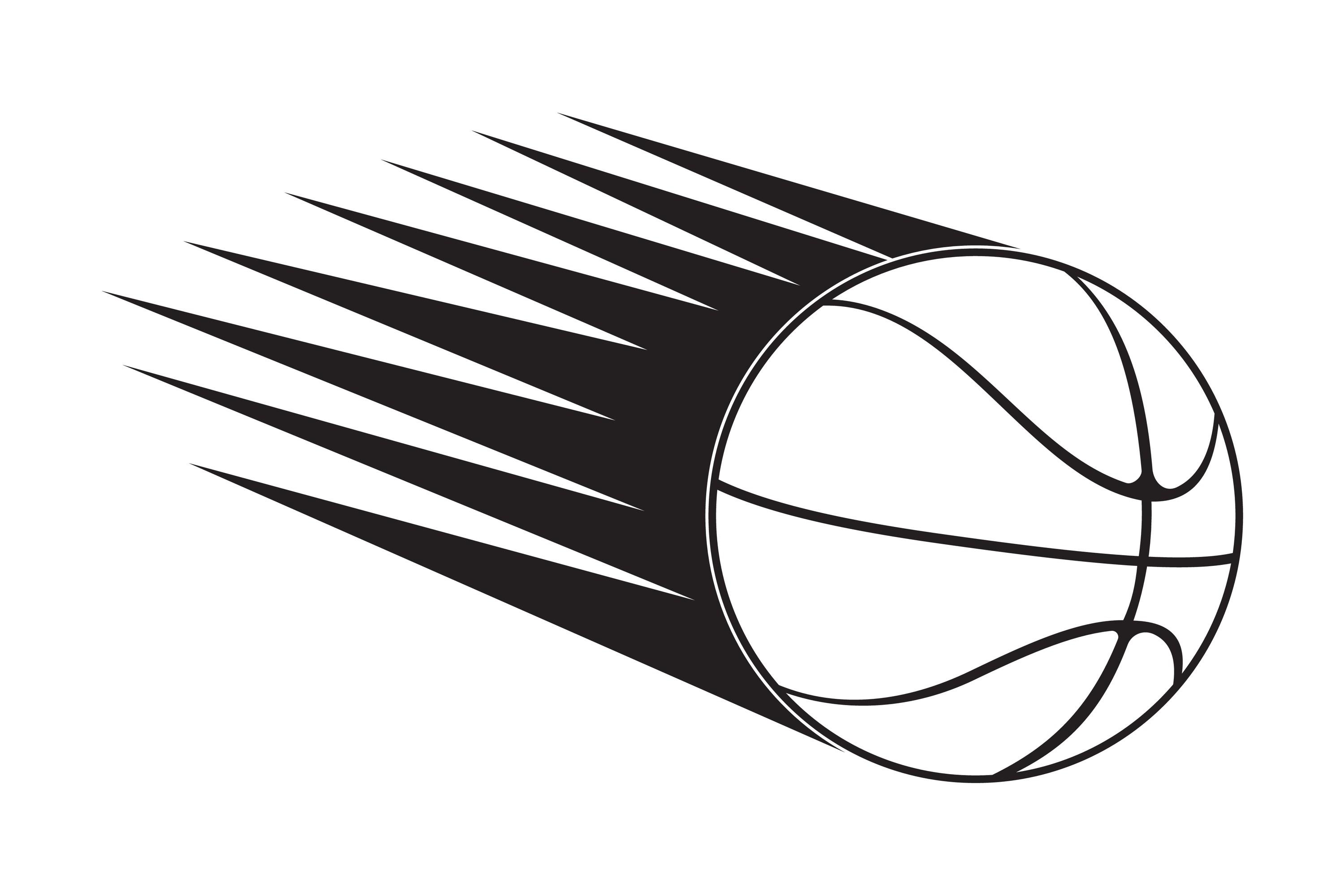 Basketball Ball in Speed