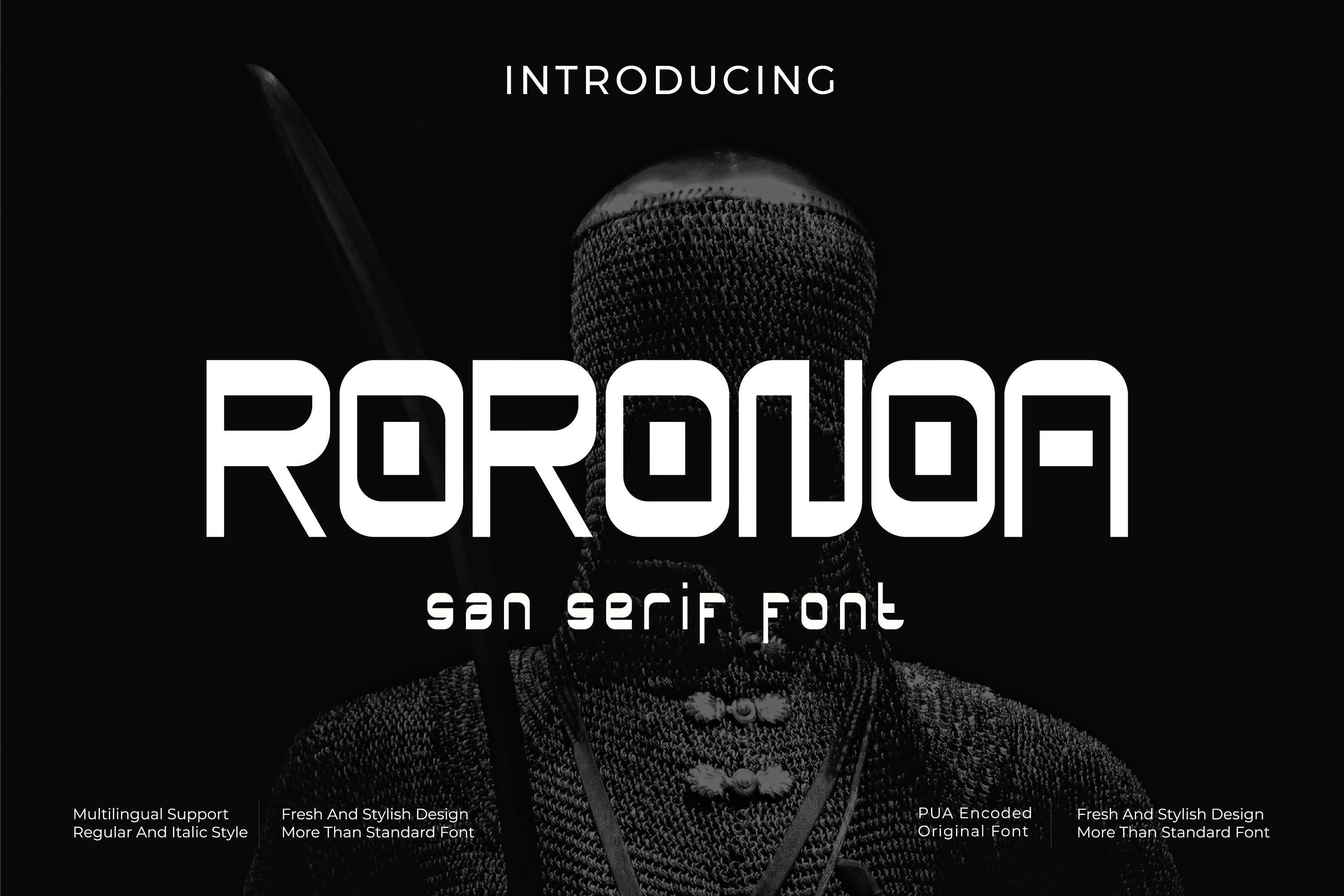 Roronoa Font
