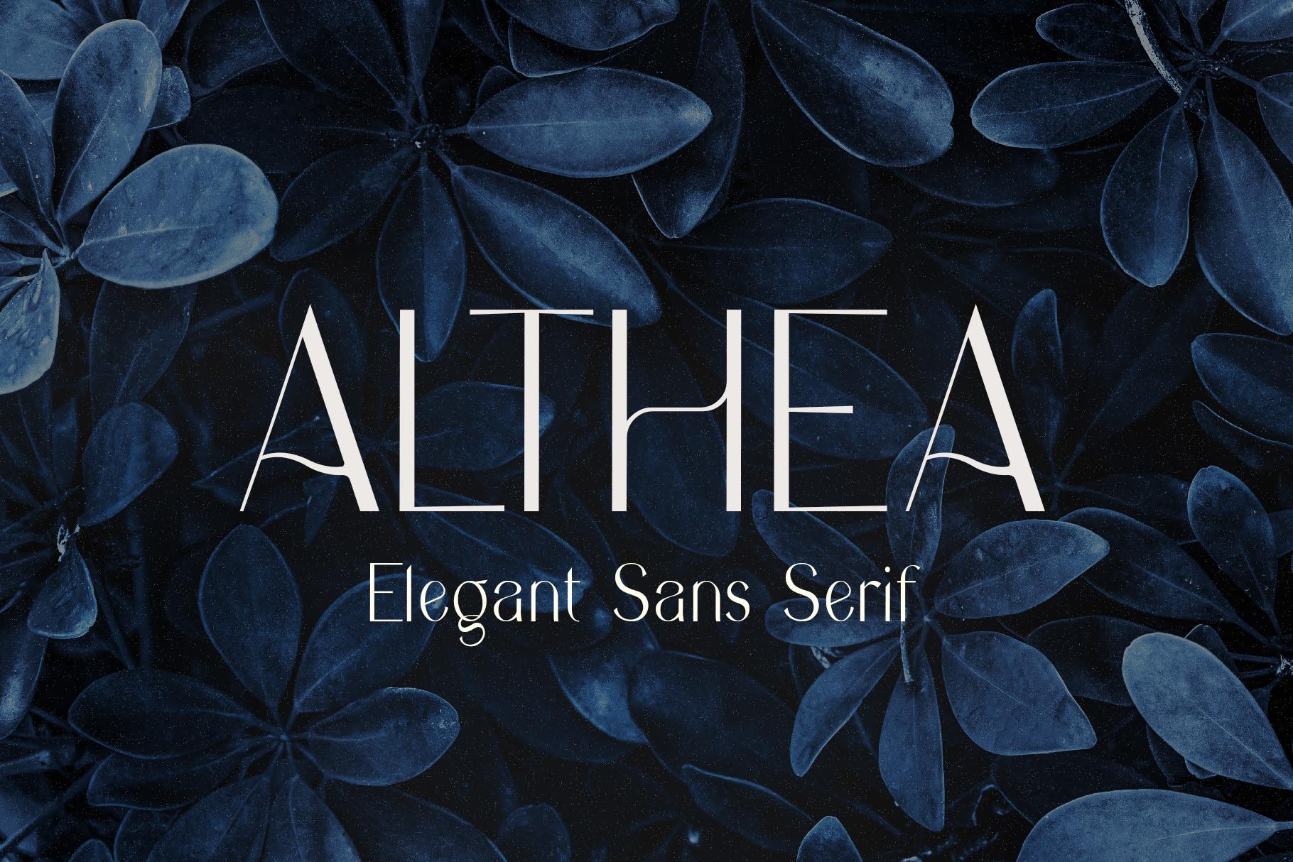 Althea Font