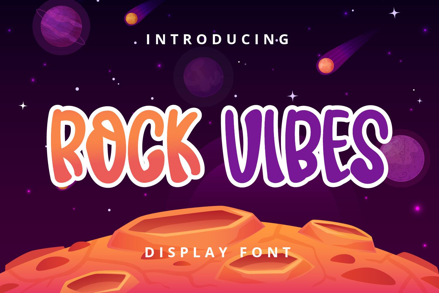 Rock Vibes Font