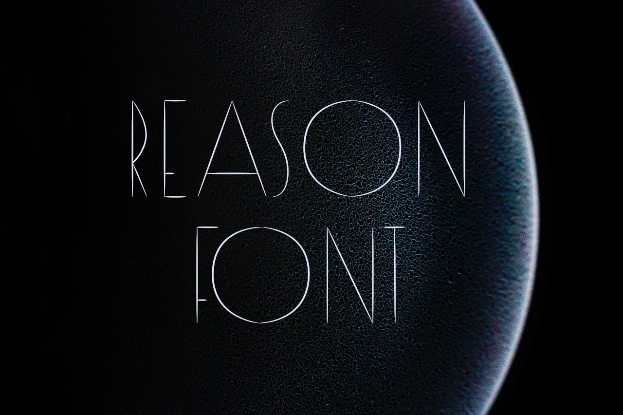 Reason Font