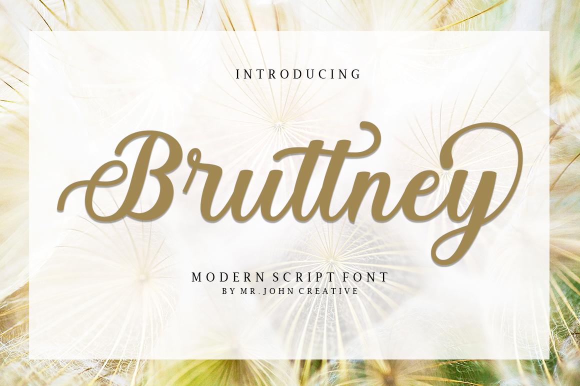 Bruttney Font