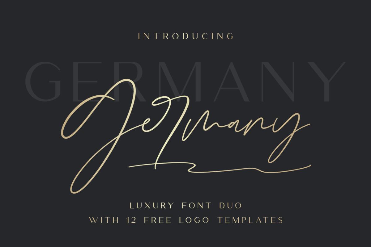 Germany Duo Font