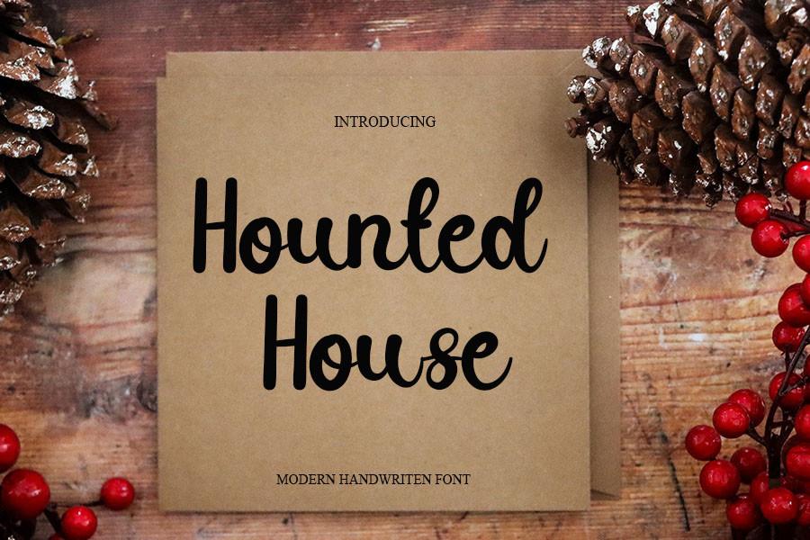 Hounted House Font