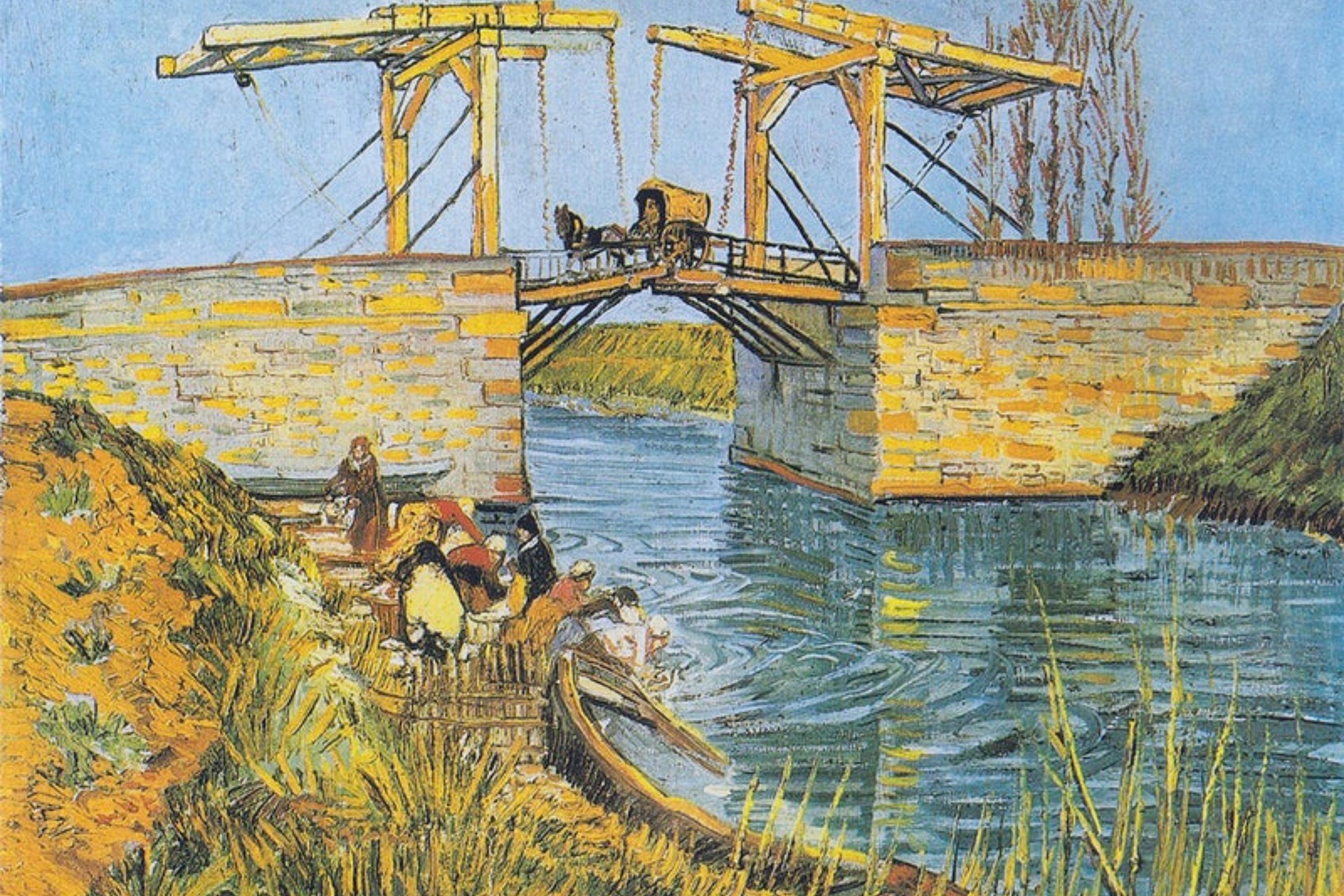 Vincent Van Gogh the Langlois Bridge at
