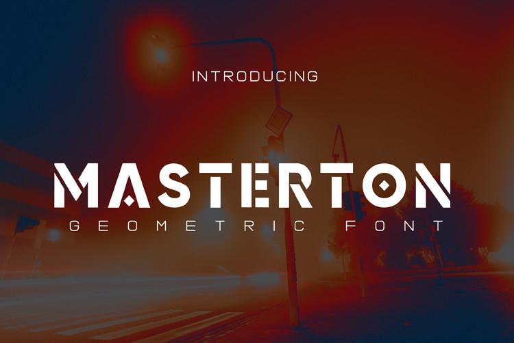 Masterton Font