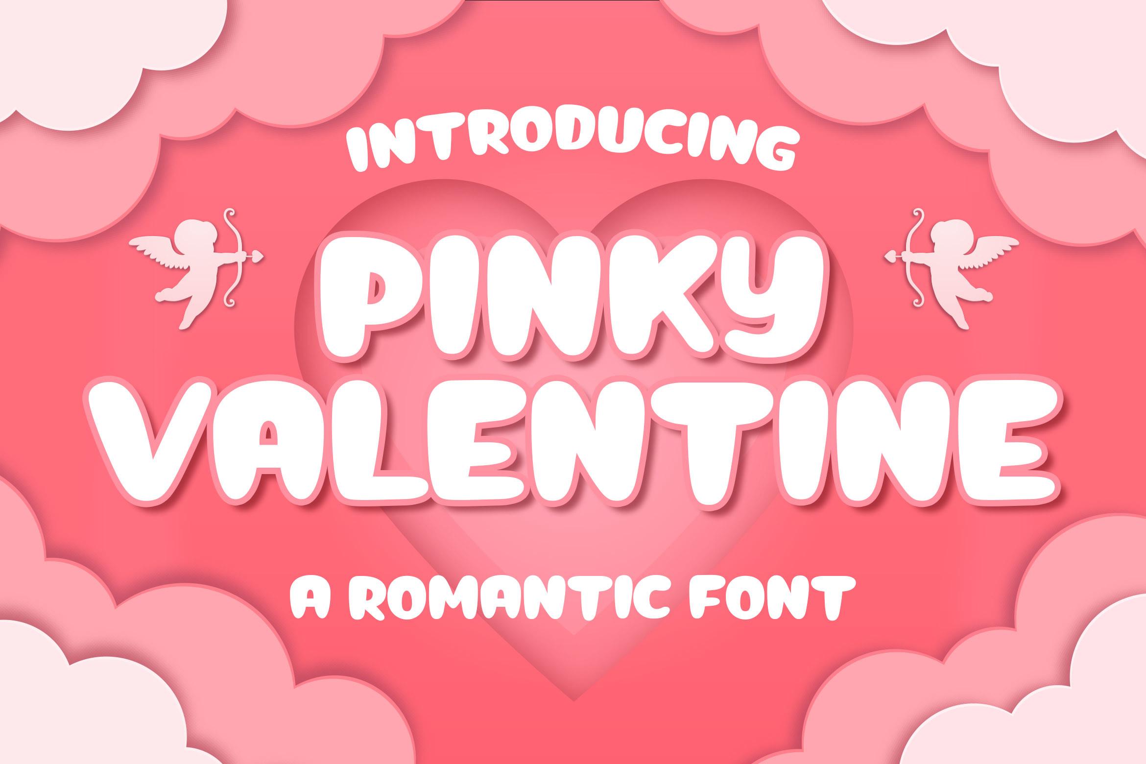 Pinky Valentine Font