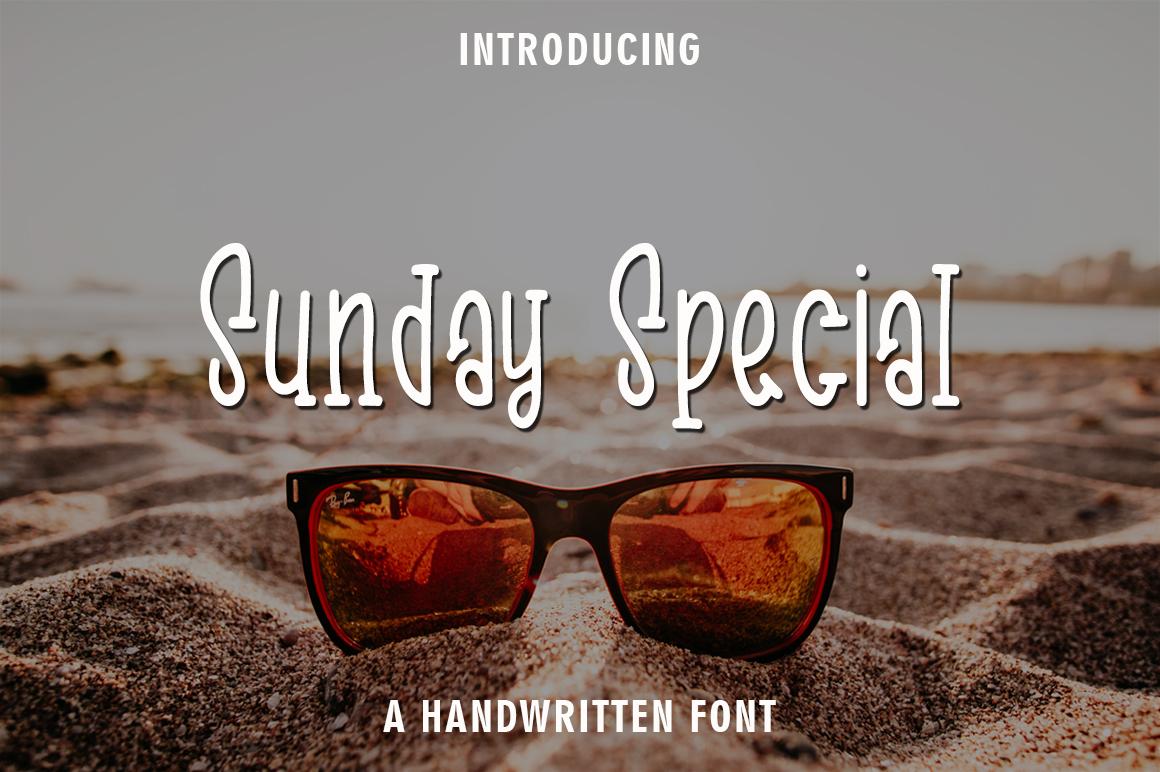 Sunday Special Font