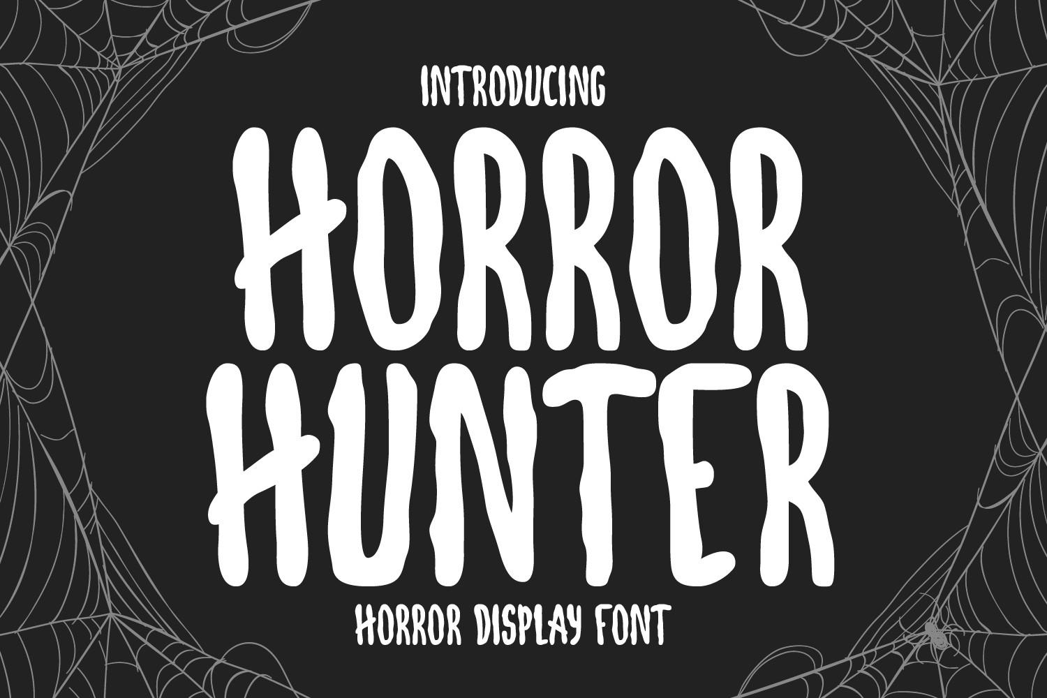Horror Hunter Font