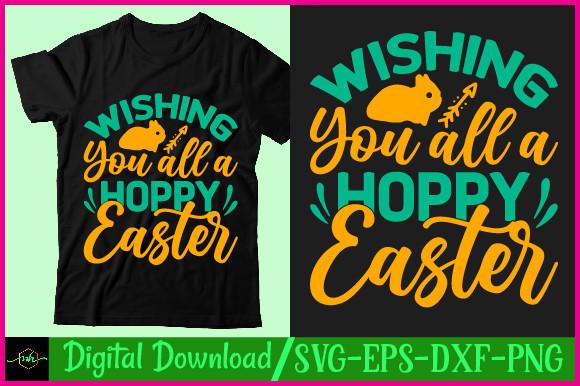 Happy Easter Day T Shirt Design Wishing
