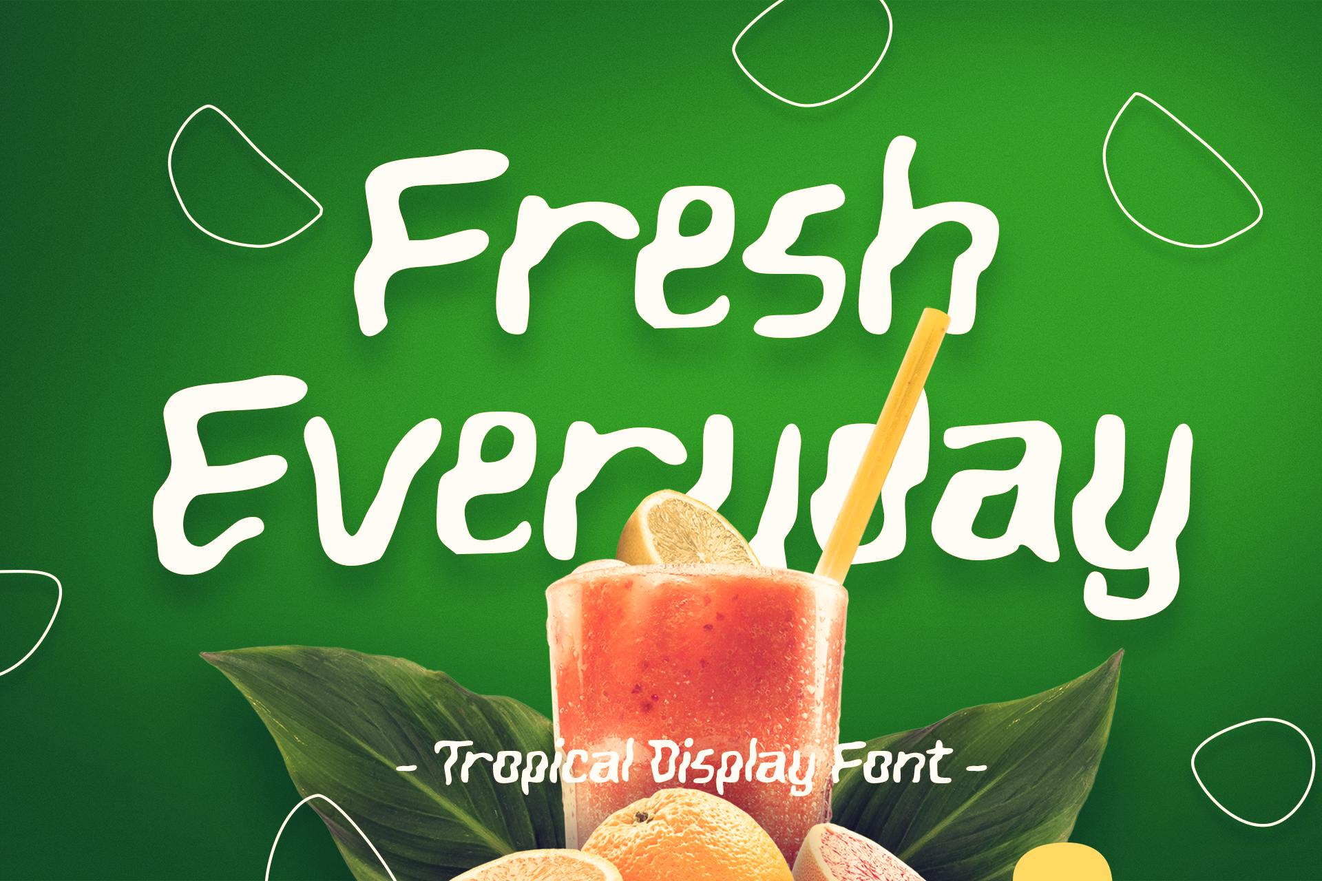 Fresh-Everyday Font