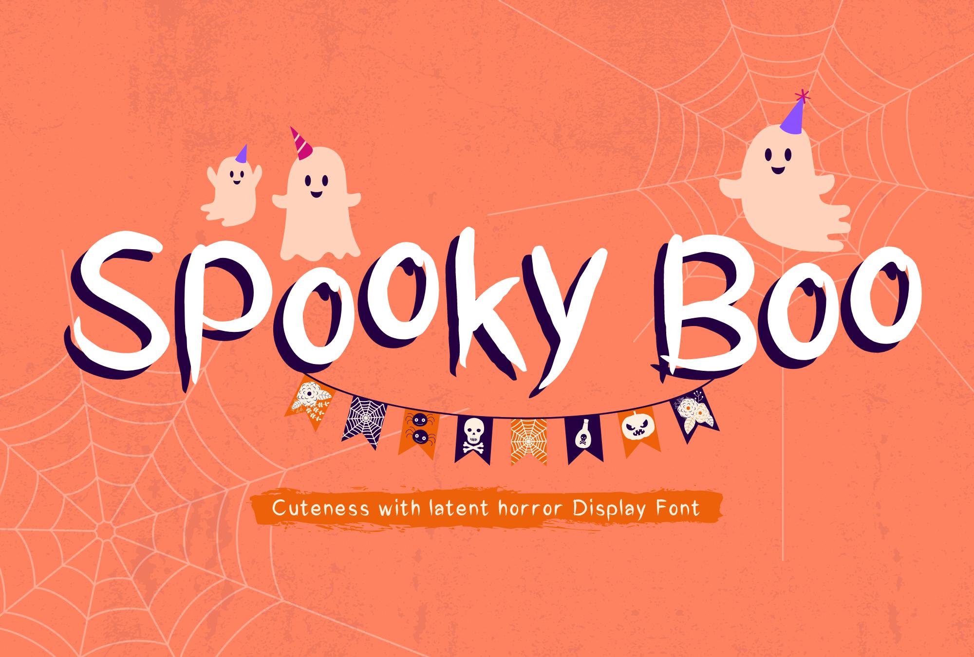 Spooky Boo Font