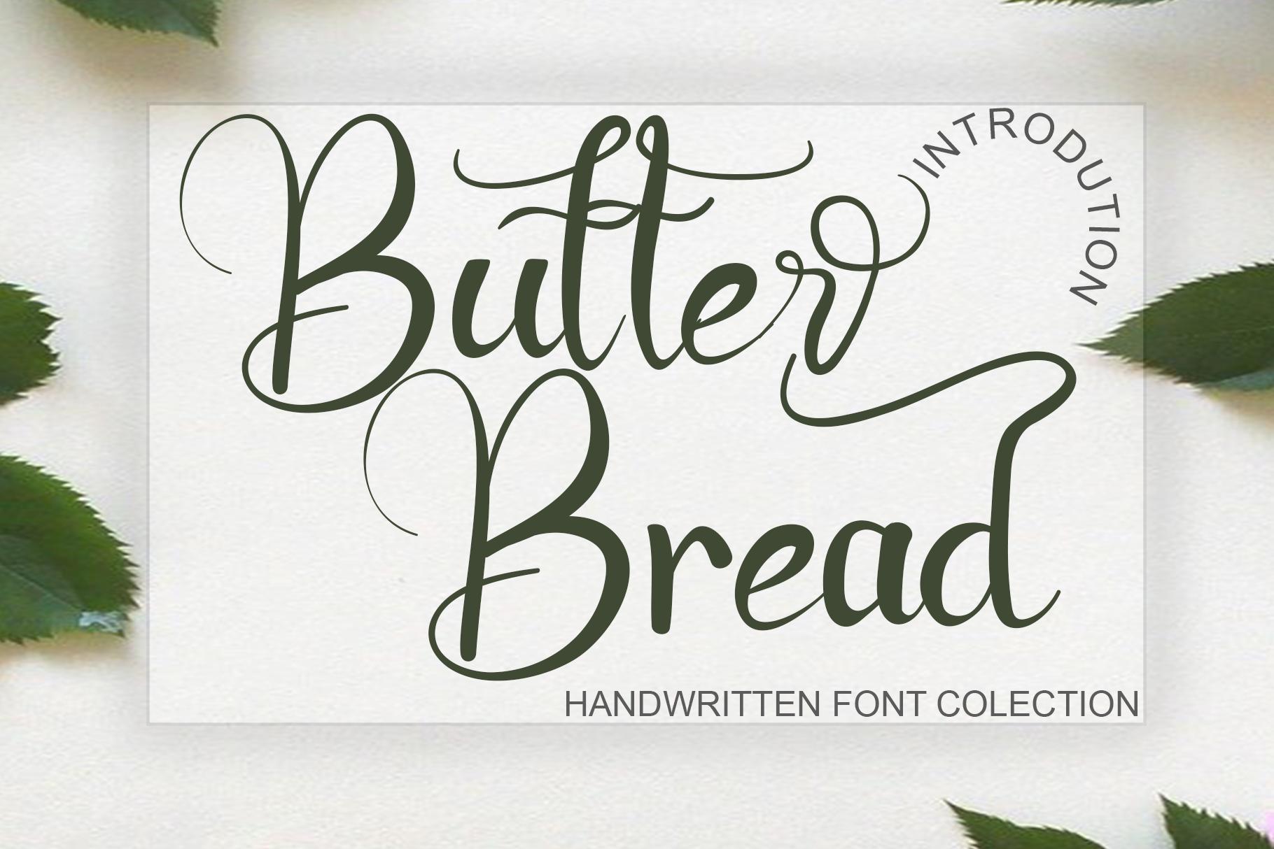 Butter Bread Font