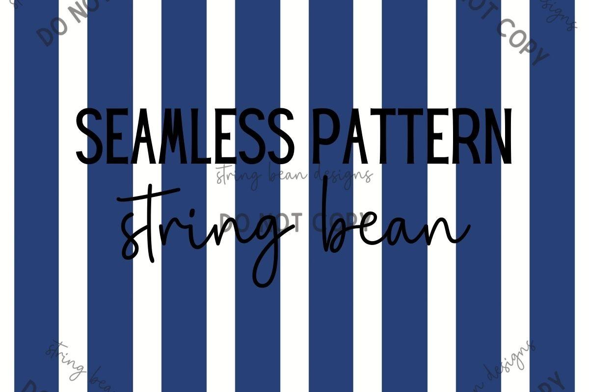 Blue & White Stripes Seamless Pattern
