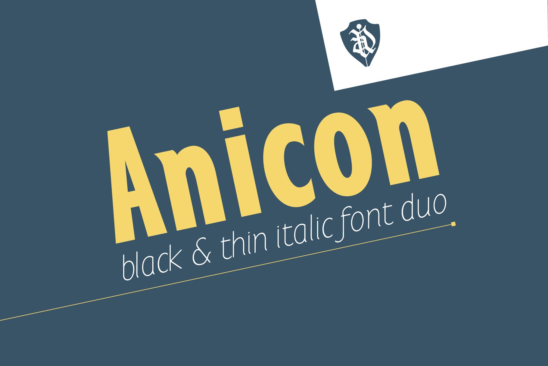 Anicon Font