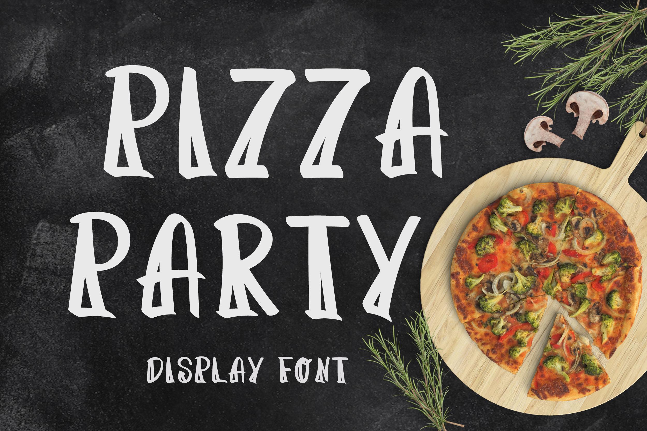 Pizza Party Font