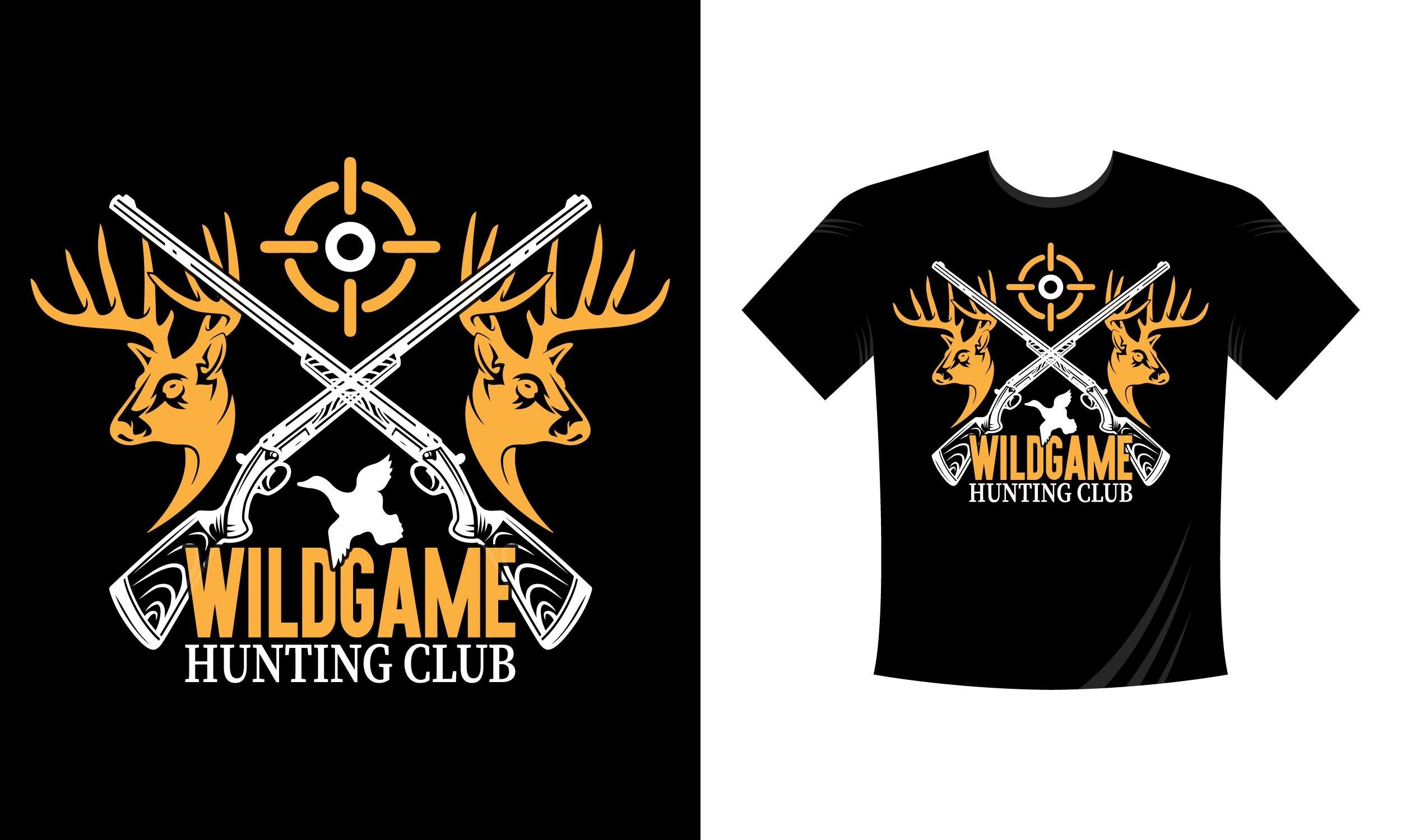 Wild Game Hunting Club. Hunting T-Shirt