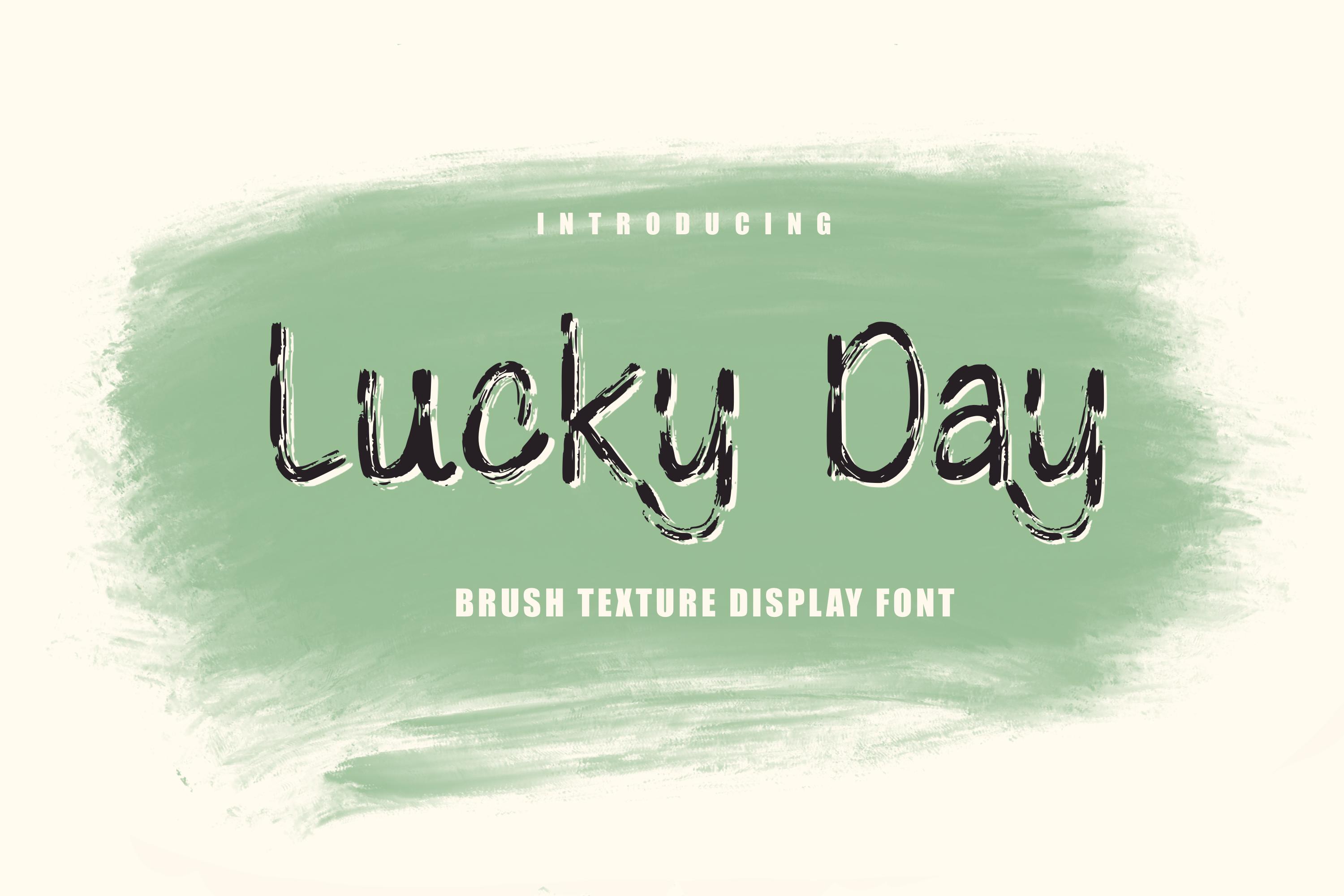 Lucky Day Font