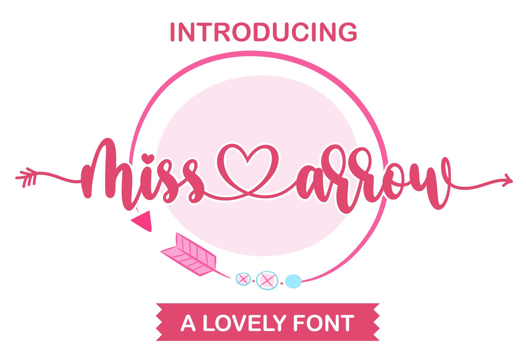 Miss Arrow Font