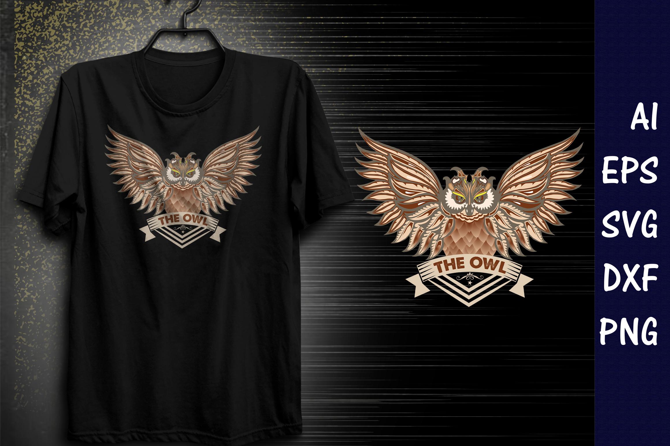 The Owl T-Shirt Design