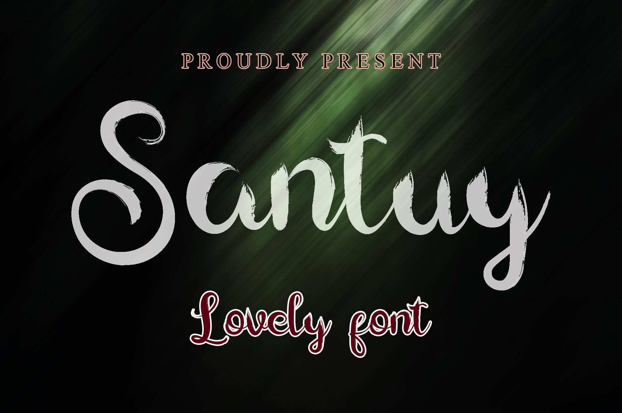 Santuy Font